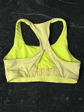 lululemon All Sport Bra in Burning Yellow 
 Size 8